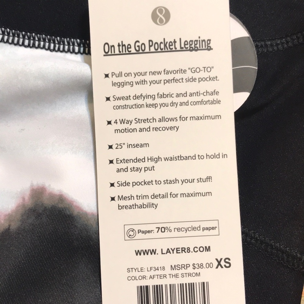 Layer 8 on the go pocket legging - Picture 5 of 5